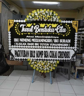 Papan Bunga di Duren Tiga